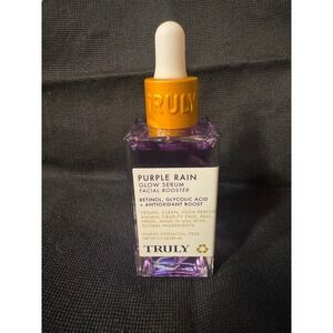 Truly Beauty Purple Rain Glow Serum Facial Booster Retinol Glycolic Acid 1.7oz